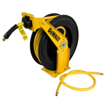 DXCM024-0343 3/8 in x 50 Ft Double Arm Auto Retracting Air Hose Reel