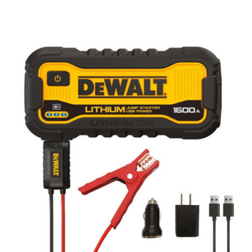 DXAELJ16 1600 Peak Amp Lithium Jump Starter with USB Power Bank