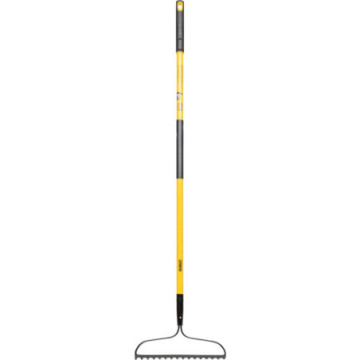 DXLHA2606 60 in. Fiberglass Handle 16-Tine Bow Rake