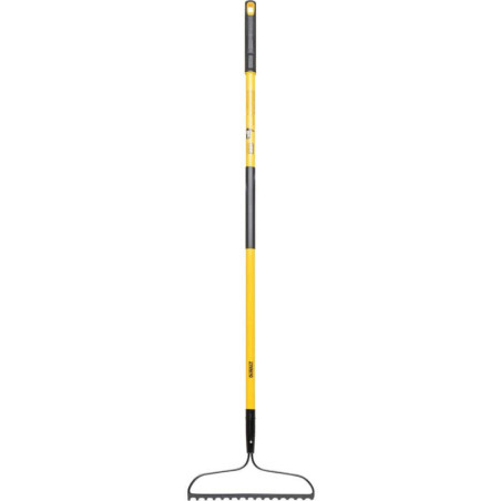 DXLHA2606 60 in. Fiberglass Handle 16-Tine Bow Rake