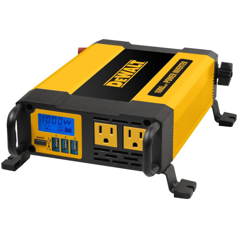 DXAEPI1000 1000-Watt Portable Car Power Inverter with Triple USB Ports DXAEPI1000 1000-Watt Portable Car Power Inverter with Triple USB Ports