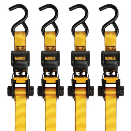 DXBC15004 1.0 in. x 12 ft. Ratchet Tie-Down Straps 1500 lbs. Break Strength