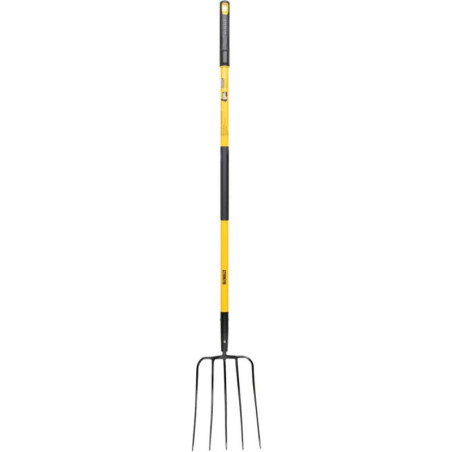 DXLHA2615 52 in. Fiberglass Handle 5-Tine Garden Fork