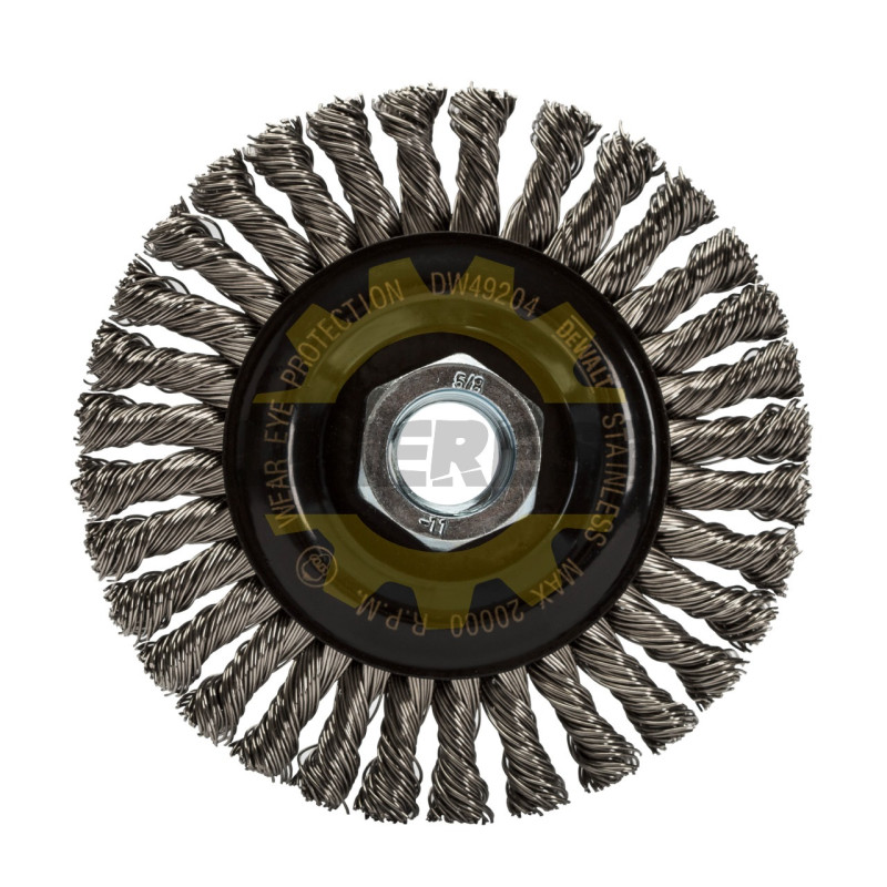 DW49204 4"X5/8"-11 HP.020 STAINLESSTRINGRWIREWHL DW49204 4"X5/8"-11 HP.020 STAINLESSTRINGRWIREWHL