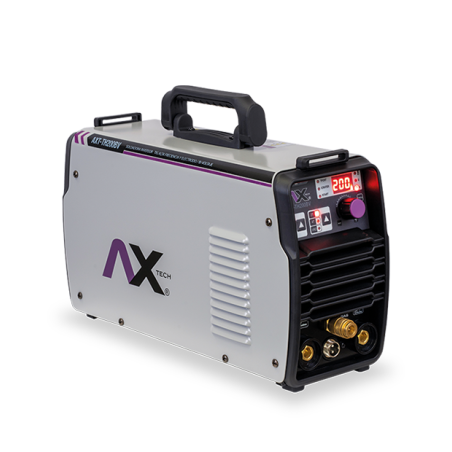 AX TECH SOLDADORA INVERSOR ELECTRODO Y TIG HF 200A, BI VOLTAJE 110-220V
