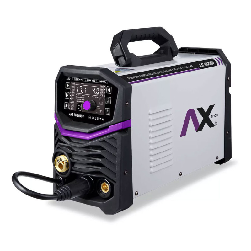 AX TECH SOLDADORA INVERSOR MIG/MAG ELECTRODO Y TIG LIFT, BI VOLTAJE AX TECH SOLDADORA INVERSOR MIG/MAG ELECTRODO Y TIG LIFT, BI VOLTAJE