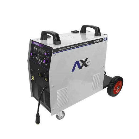 AX TECH SOLDADORA INVERSOR MIG/MAG/ELECTRODO/TIG LIFT 250A, 220V 2 FASES, CON ANTORCHA MIG25