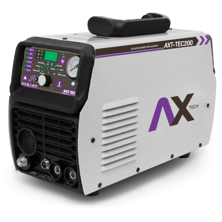 AX TECH SOLDADORA INVERSOR MULTIFUNCION 3 EN 1 (ELECTRODO, TIG Y PLASMA), 200A, 220V