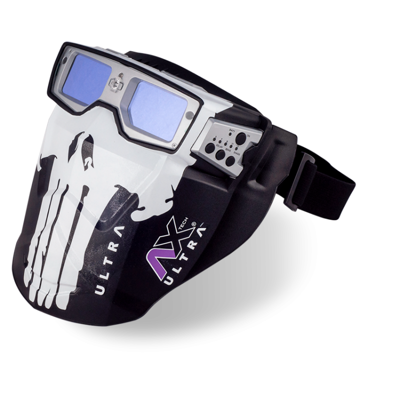 AX TECH ULTRA GOOGLES ELECTRONICOS PARA SOLDAR DE SOMBRA VARIABLE CON PROTECTOR FACIAL
