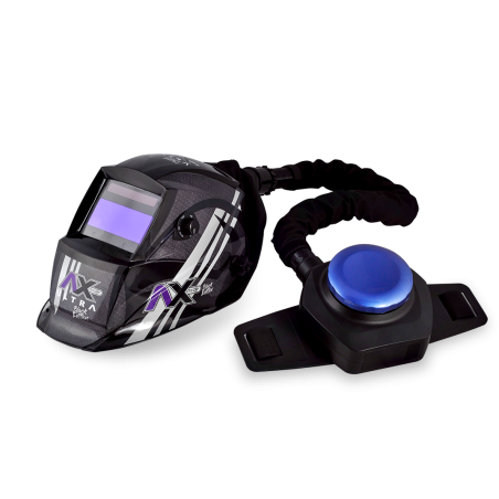 AX TECH ULTRA CARETA ELECTRONICA PARA SOLDAR DE SOMBRA VARARIABLE CON EXTRACTOR Y FILTRO PURIFICADOR DE AIRE