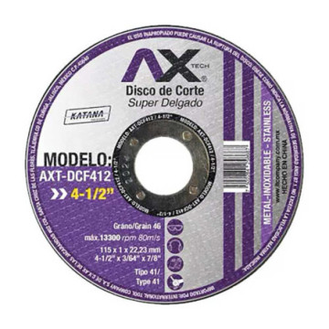 AX TECH DISCO DE CORTE...