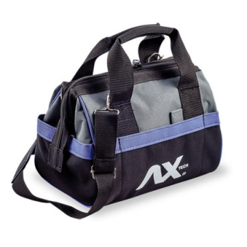 AX TECH MALETA PARA HERRAMIENTA DE POLIESTER 12" CON 10 COMPARTIMIENTOS