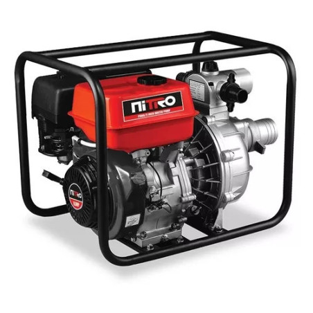 NITRO MACHINERY  MOTOBOMBA AUTOCEBANTE ALTA PRESION 2x2", 5.5HP