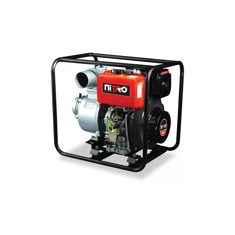 NITRO MACHINERY MOTOBOMBA DIESEL 4x4", 9HP NITRO MACHINERY MOTOBOMBA DIESEL 4x4", 9HP