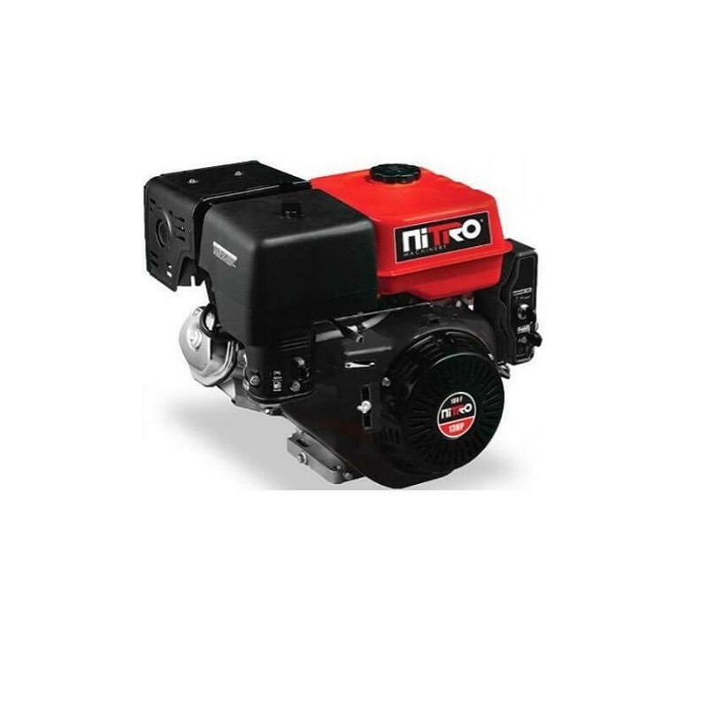 NITRO MACHINERY MOTOR HORIZONTAL A GASOLINA 13HP CON MARCHA NITRO MACHINERY MOTOR HORIZONTAL A GASOLINA 13HP CON MARCHA