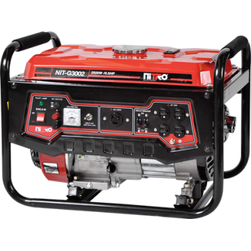 NITRO MACHINERY  GENERADOR 2,800Wtts, 6,5HP,  120-220V/60Hz