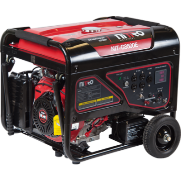NITRO MACHINERY  GENERADOR 7,500Wtts, 16HP, 110-220V/60Hz, CON MARCHA, BATERIA Y MANERALES