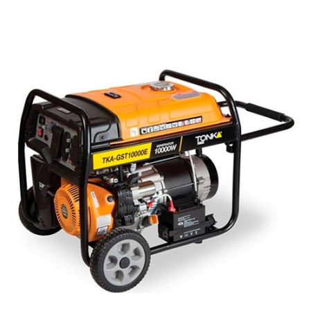 TONKA FORCE GENERADOR TRIFASICO 10,000Wtts, 16HP, 120/240V, 60Hz, MARCHA, BATERIA,LLANTAS Y MANIBELAS