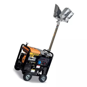 TONKA FORCE 4 EN 1, 14HP,  GENERADOR 5KW, MOTOSOLDADORA 200A, COMPRESOR 20Lts, 2HP, CON TORRE DE ILUMINACIÓN