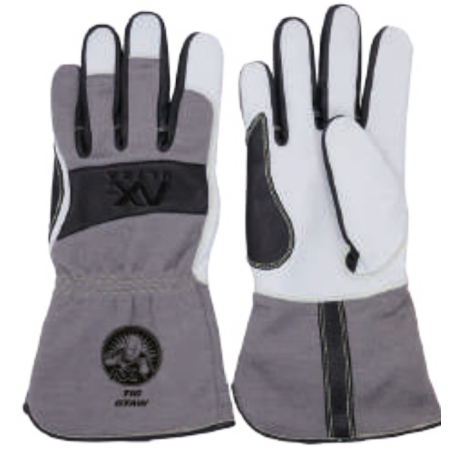 AX TECH GUANTE PARA SOLDADURA TIG REFORZADO PIEL DE CABRA