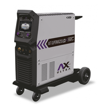AX TECH SOLDADORA INVERSOR MIG GAS/NO GAS , ELECTRODO Y TIG MULTIFASE Y MULTI VOLTAJE 220V/440V 1 O 3-PH DE USO INDUSTRIAL