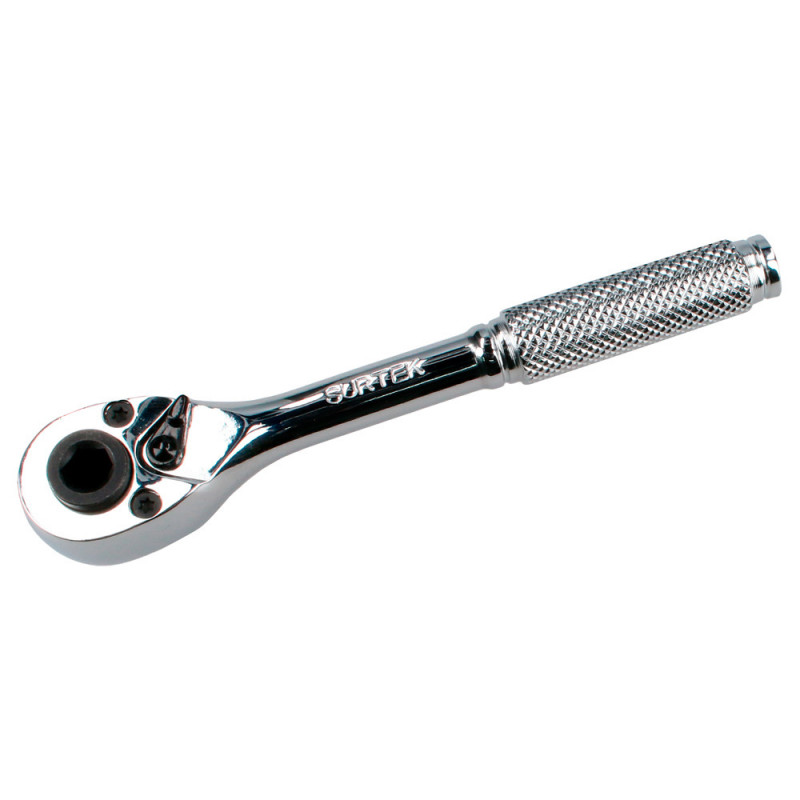 F4450 SURTEK Matraca 1/4" con adaptador para punta 1/4" Surtek | DIHERESA F4450 SURTEK Matraca 1/4" con adaptador para punta 1/4" Surtek | DIHERESA