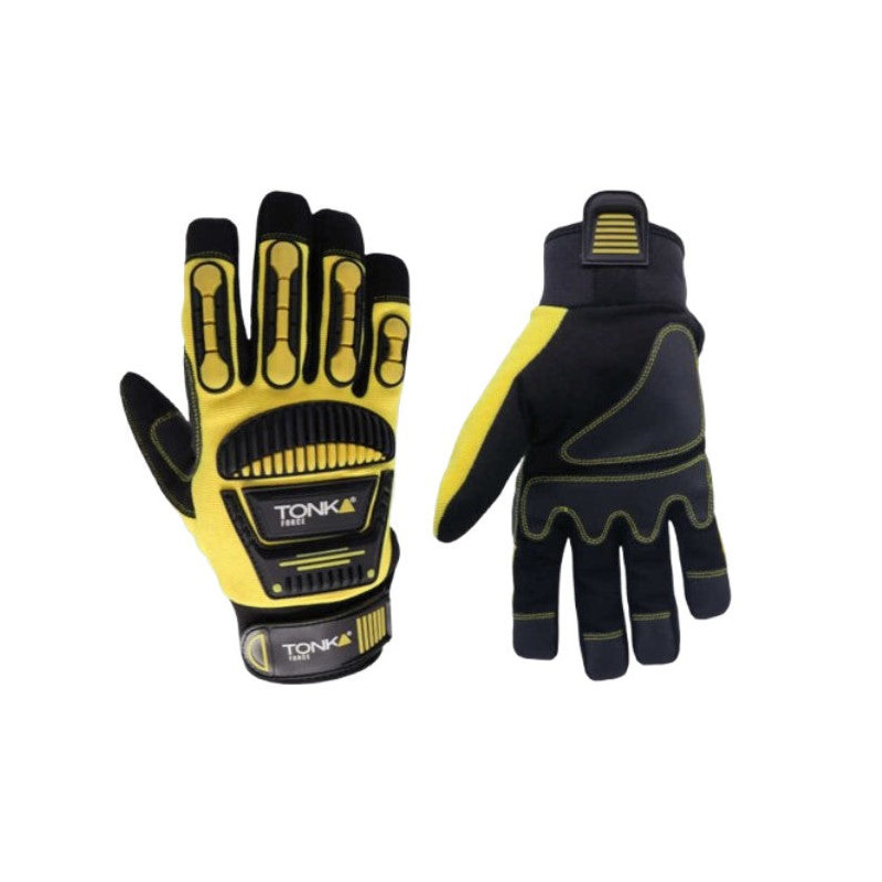 TONKA FORCE GUANTE ANTI-IMPACTO CON RESPALDO DE SPANDEX Y PROTECCIÓN DE GOMA TPR TONKA FORCE GUANTE ANTI-IMPACTO CON RESPALDO DE SPANDEX Y PROTECCIÓN DE GOMA TPR