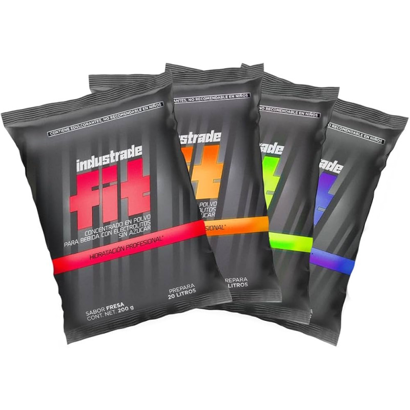 IH7000 BEBIDA INDUSTRADE FIT 20L 4 SABORES 20PZ IH7000 BEBIDA INDUSTRADE FIT 20L 4 SABORES 20PZ