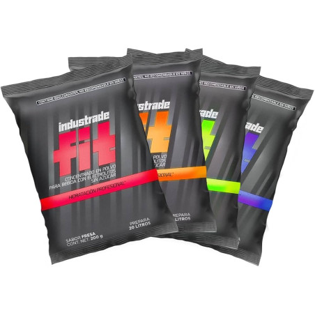 IH7000 BEBIDA INDUSTRADE FIT 20L 4 SABORES 20PZ
