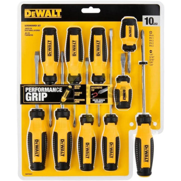 DWHT65201 010PC DEWALT FIXED BAR SD SET