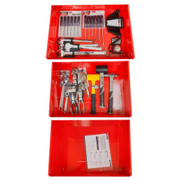 KITMASTERCOMBO KIT GABINETE, MARTILLOS, PINZAS, DESARMADORES, LLAVES COMBINADAS