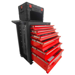 KITMASTERCOMBO KIT GABINETE, MARTILLOS, PINZAS, DESARMADORES, LLAVES COMBINADAS
