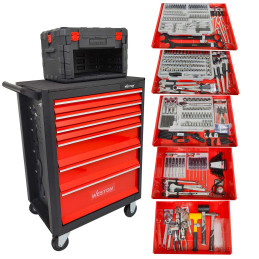 KITMASTERCOMBO KIT GABINETE, MARTILLOS, PINZAS, DESARMADORES, LLAVES COMBINADAS