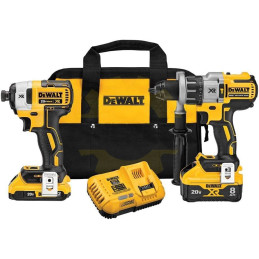 DCK299D1W1 20V BL 2-TOOL KIT (2AH/8AH)