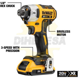 DCK299D1W1 20V BL 2-TOOL KIT (2AH/8AH)