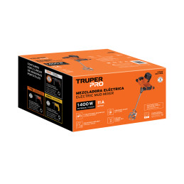 MEZ-140A Mezcladora eléctrica 1400W, TRUPER PRO