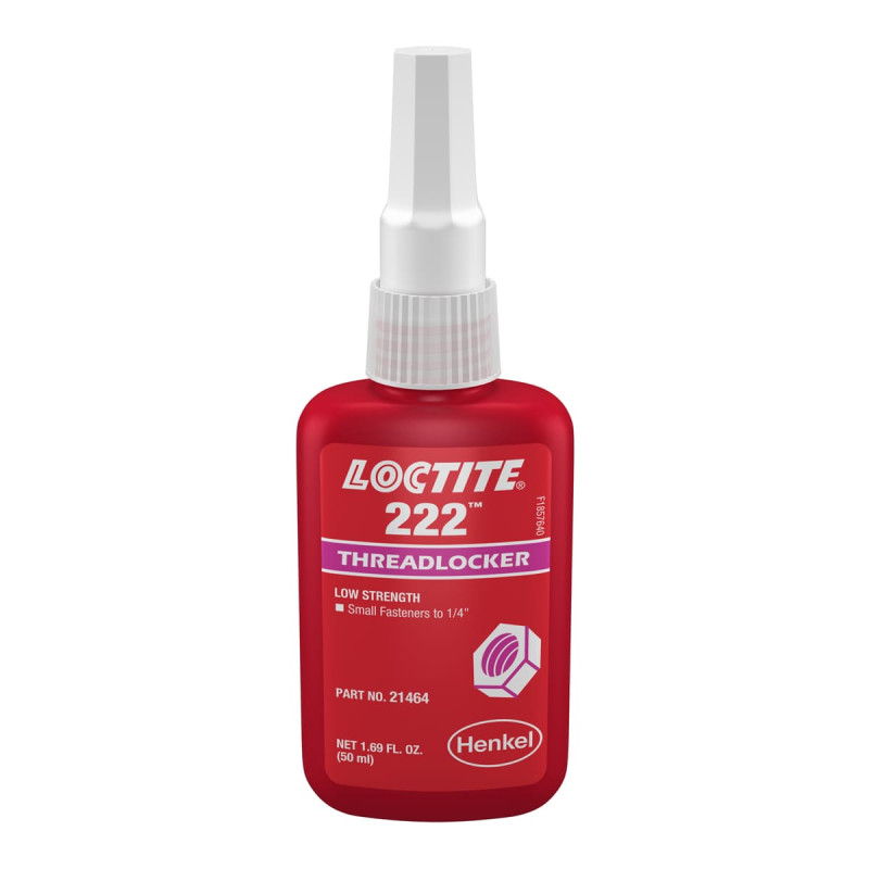 LT-135334 LOCTITE 222MS FIJADOR DE TORNILLOS PEQUEÑOS 50 ml LT-135334 LOCTITE 222MS FIJADOR DE TORNILLOS PEQUEÑOS 50 ml