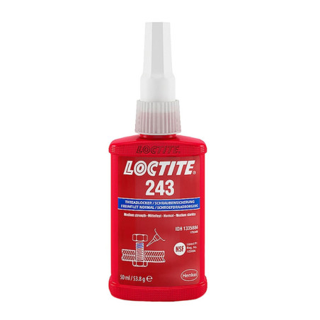 LT-1329467 LOCTITE 243 FIJADOR DE ROSCAS RESISTENCIA REMOVIBLE 50 ml