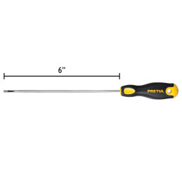 DG-1-8X6BP Desarmador cabinet, 1/8 x 6', mango Comfort Grip, Pretul TRUPER | DIHERESA