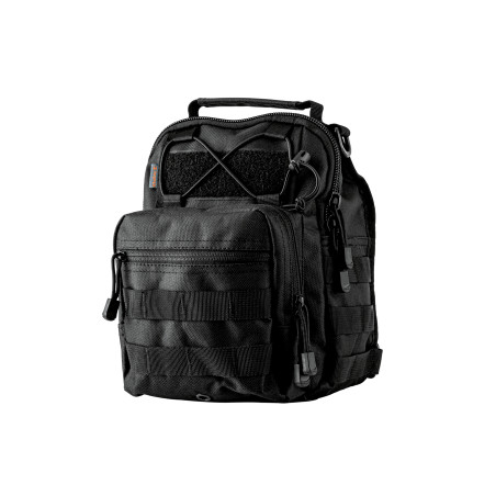 MOLTA-N Mochila táctica negra de hombro, Truper