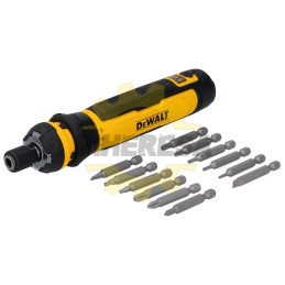 DWHT66719 DEWALT DESTORNILLADOR INALÁMBRICO DE 14 PIEZAS CON CONTROL FLEXDRIVE™