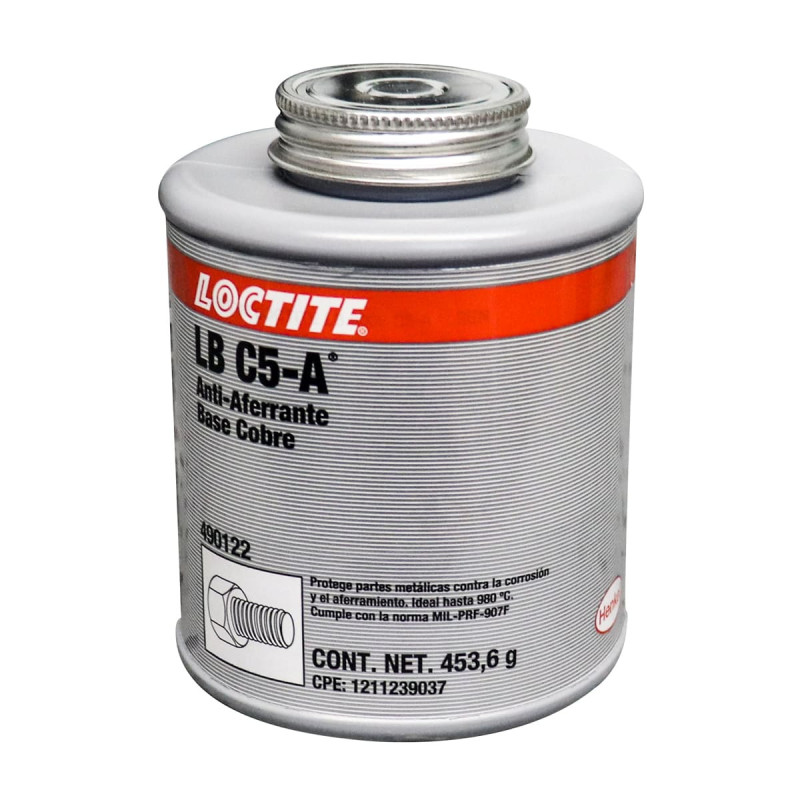 LT-490122 LOCTITE C5-A ANTI-AFERRANTE BASE COBRE 1 lb