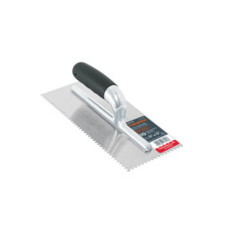 LLG-11D Llana 11' dentado triangular, 10 remaches, mgo comfort grip