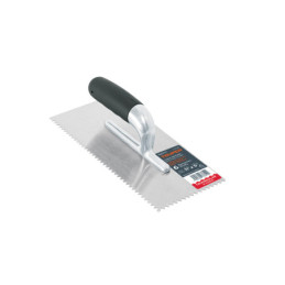 LLG-6D Llana 11' dentado triangular, 6 remaches, mgo comfort grip
