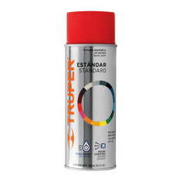 PA-RSG-2 Pintura en aerosol, rojo seguridad, bote tradicional, 400 ml