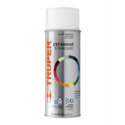 PA-BB-2 Pintura en aerosol, blanco brillante, bote tradicional,400ml