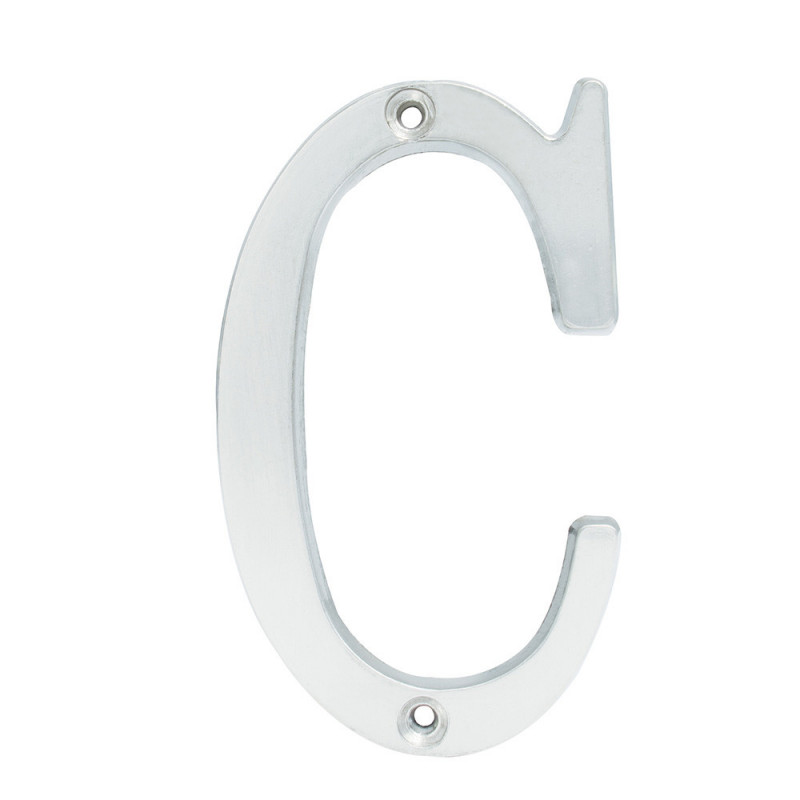 L701CCS LOCK Letra C slim 4" cromo satinado Lock | DIHERESA L701CCS LOCK Letra C slim 4" cromo satinado Lock | DIHERESA