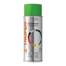PA-VE-2 Pintura en aerosol, verde ecológico, bote tradicional, 400ml
