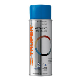 PAM-AZ-2 Pintura en aerosol, azul metálico, bote tradicional, 400 ml