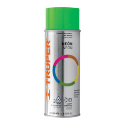 PAF-VE-2 Pintura en aerosol, verde neón, bote tradicional, 400 ml